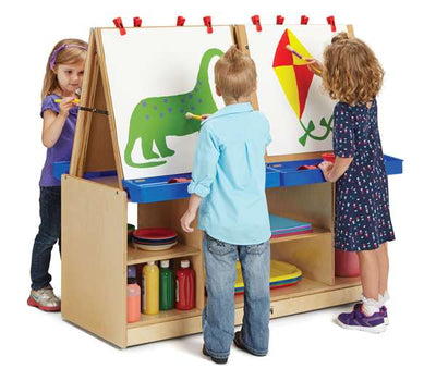Mobile Art Island for Kids - Versatile Creative Space