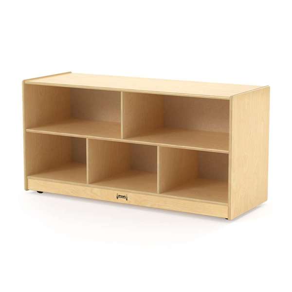 Meuble de rangement pour CPE et garderie sur roulettes | Pouponnière | 24.5" de haut