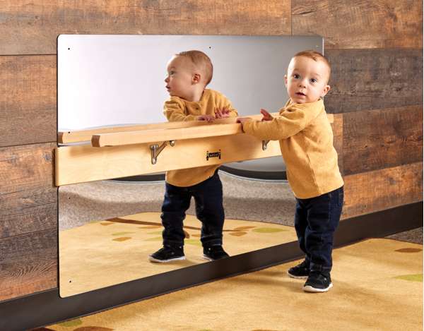Miroir Mural en Acrylique pour le Développement des Poupons