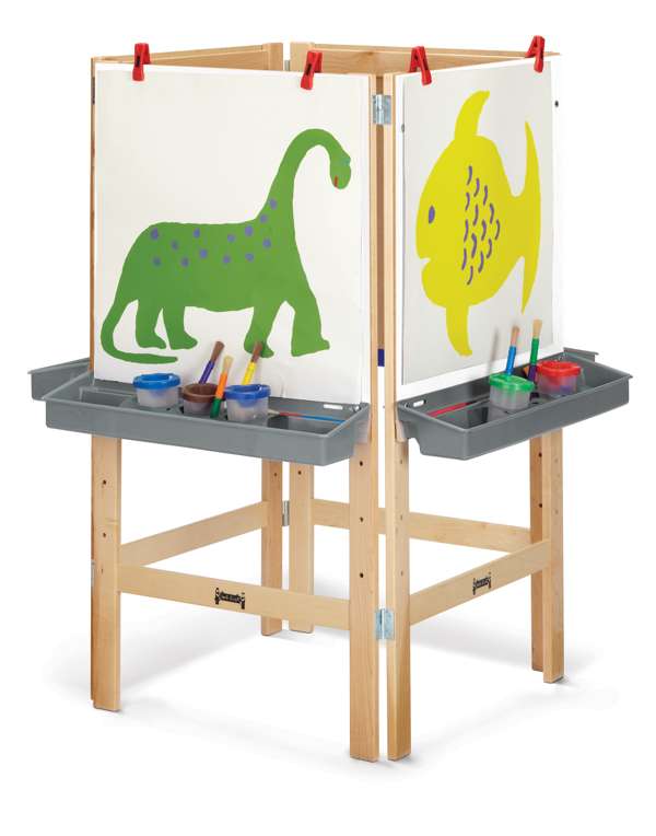 Chevalet Triple ou Quadruple Extensible pour Jeunes Artistes