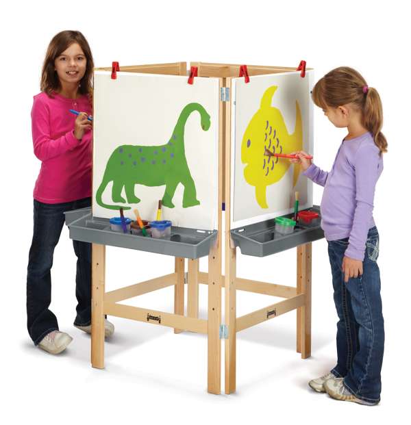 Chevalet Triple ou Quadruple Extensible pour Jeunes Artistes