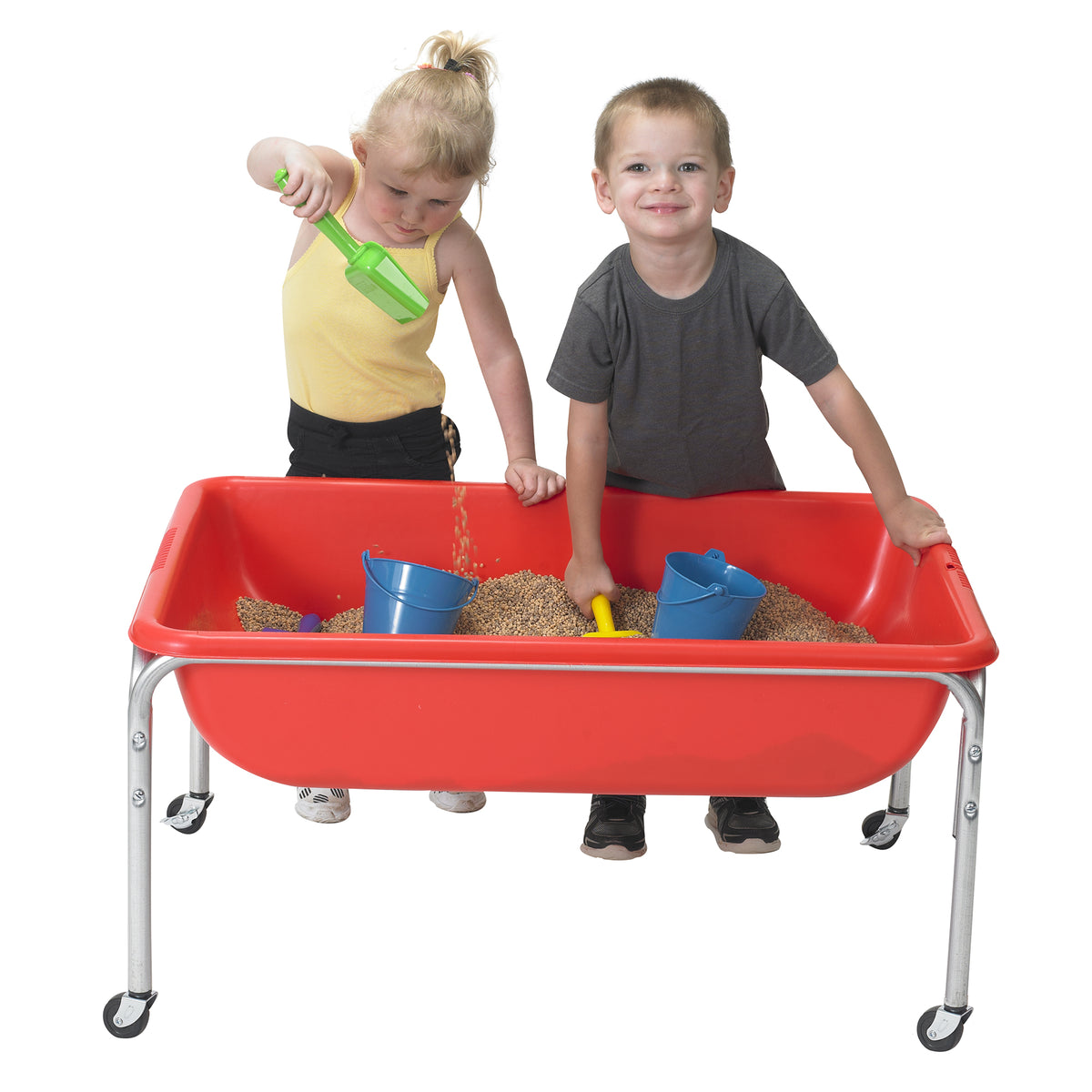 Table sensorielle mobile avec couvercle 18 po Children's Factory