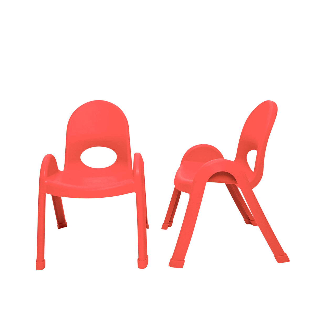 Chaise empilable assise 7 po Value Stack Children's Factory