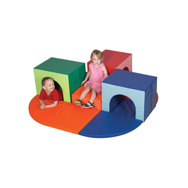 Module d'escalade triple tunnel Children's Factory