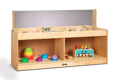 Meuble de rangement exploratoire avec miroir