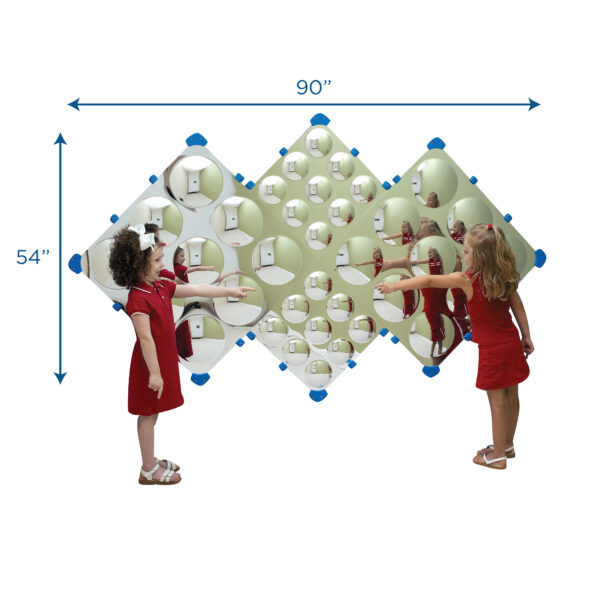 Miroir mural bulle losange Children's Factory