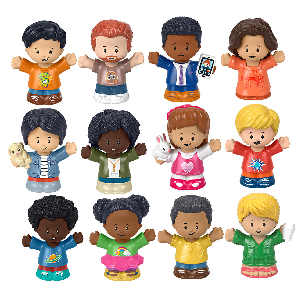 Ensemble de 12 figurines
