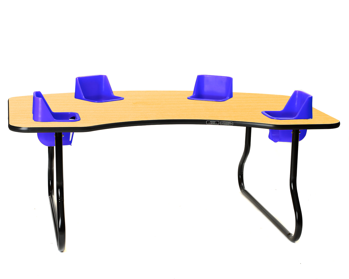Table pour poupons à 4 places
