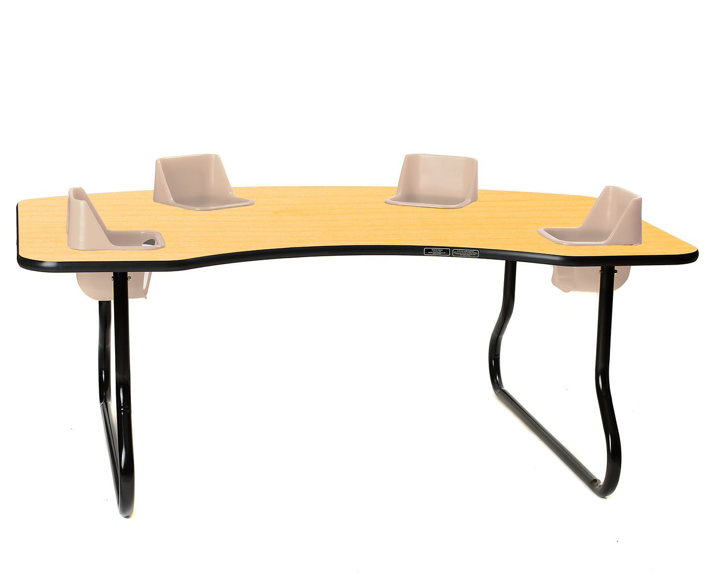 Table pour poupons à 4 places