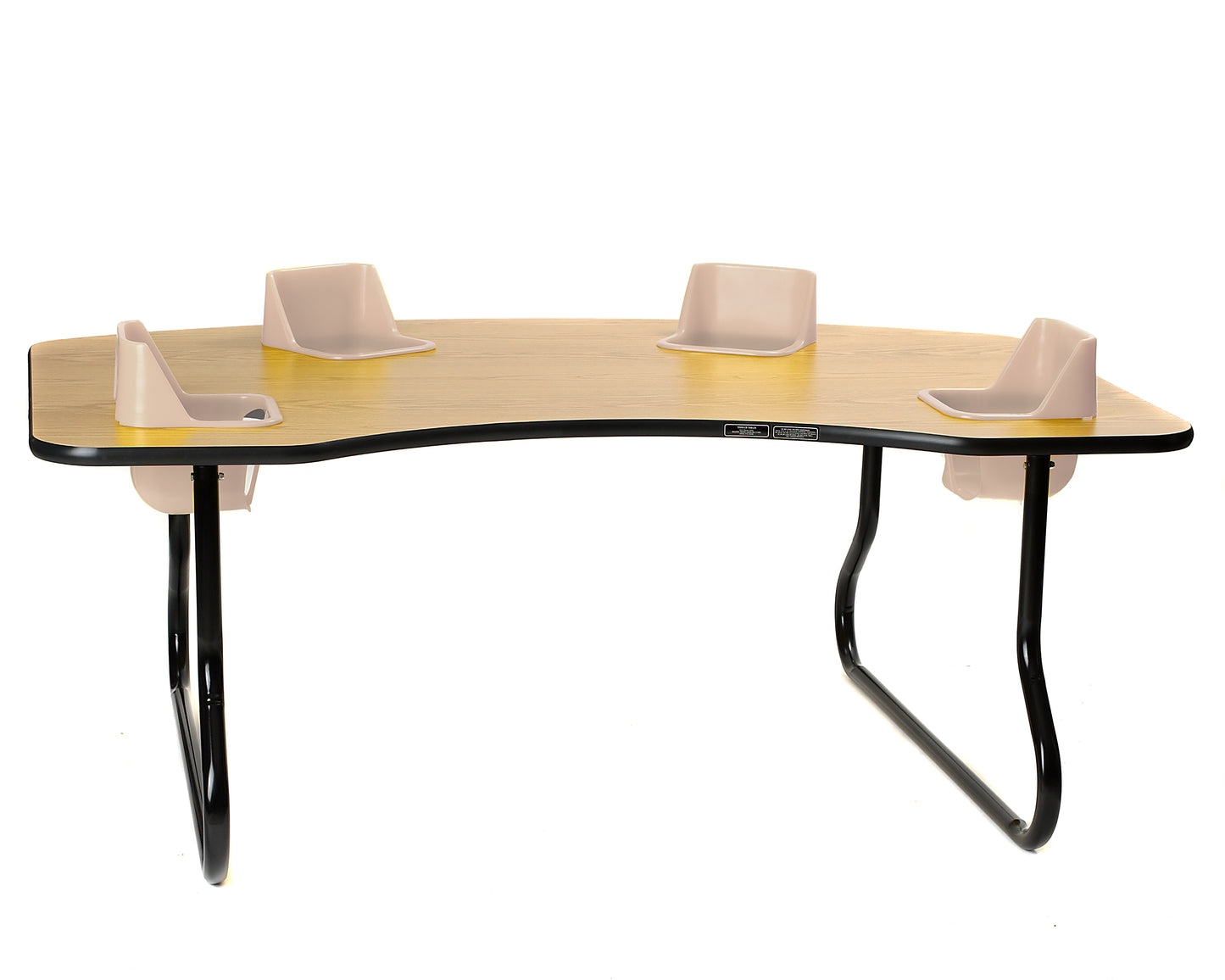 Table pour poupons à 4 places