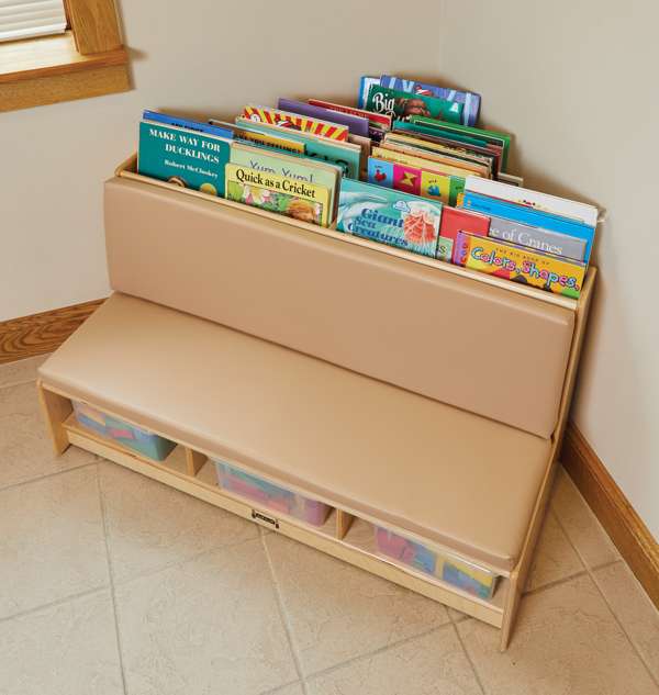 Coin Lecture et Rangement Compact pour Enfants