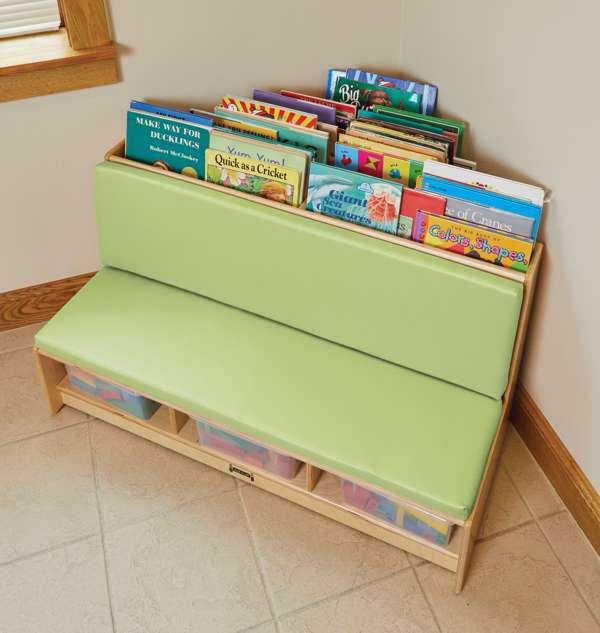 Coin Lecture et Rangement Compact pour Enfants