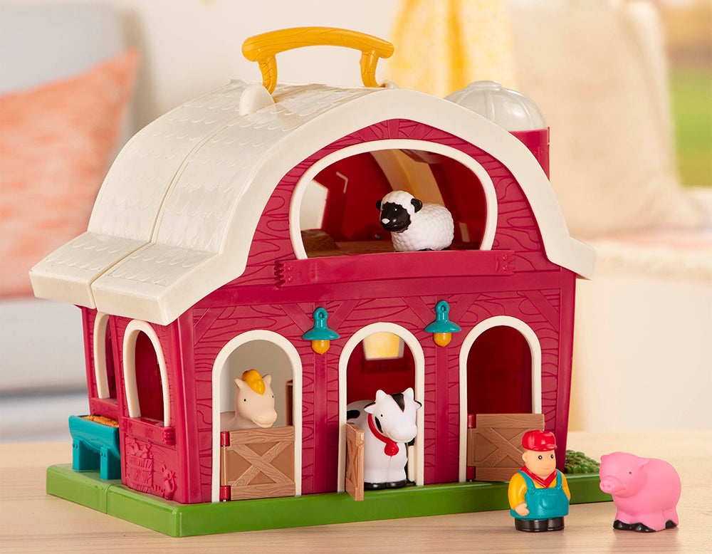 Ensemble de figurines - Grange et animaux (pouponnière à 2 ans)