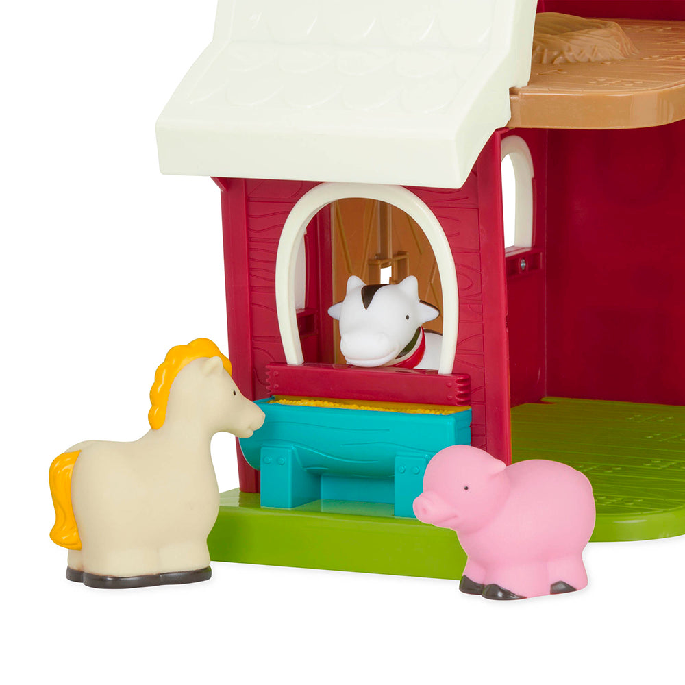 Ensemble de figurines - Grange et animaux (pouponnière à 2 ans)
