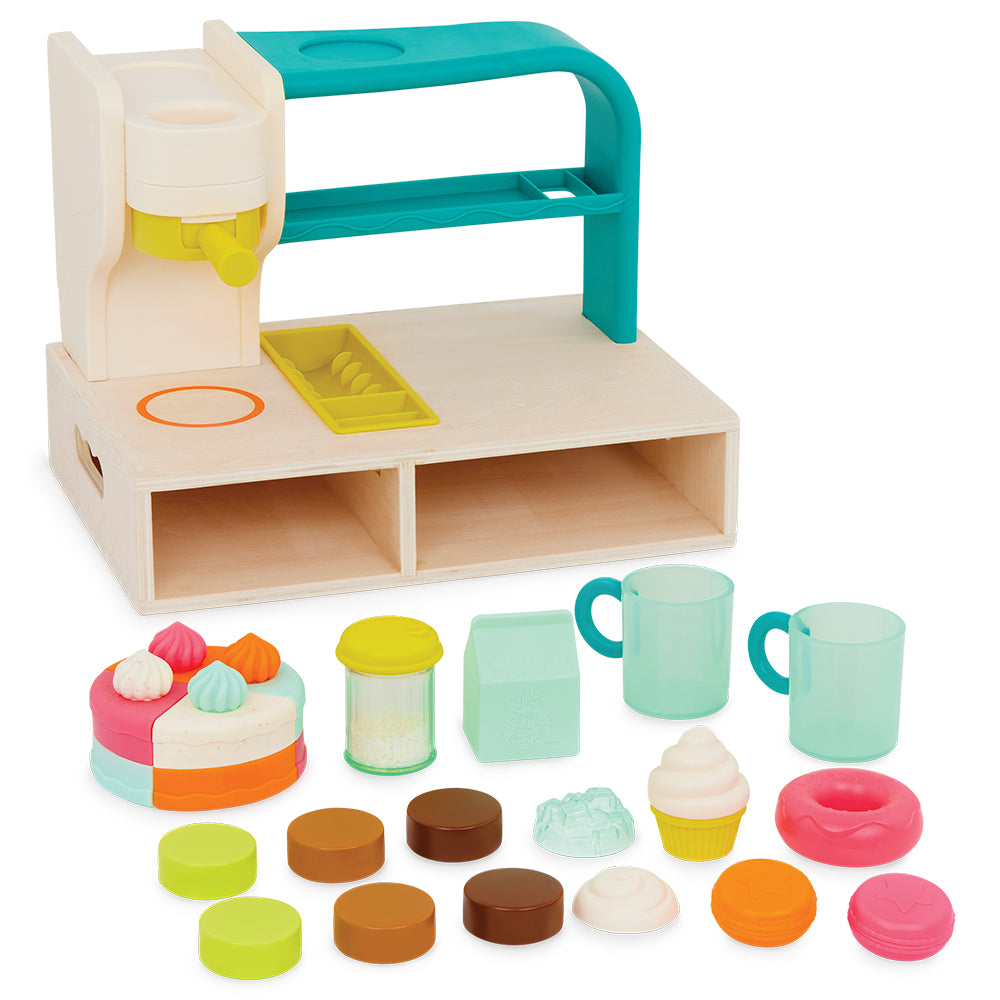 Ensemble de jeu symbolique Café