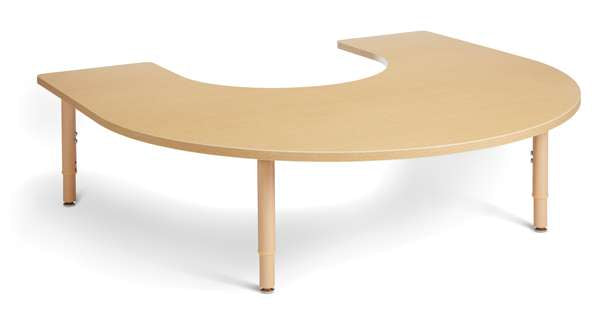Table fer à cheval à hauteur ajustable Jonti-Craft Purpose+