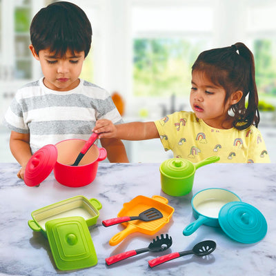 Modern cookware set to learn to cook like the grown-ups!