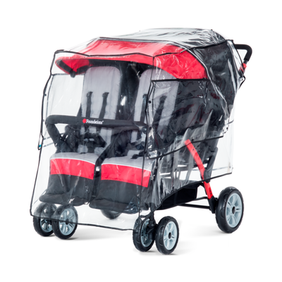 Rain cover for 3 or 4 seater stroller