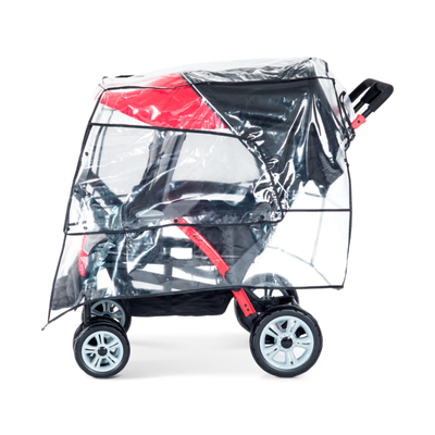 Rain cover for 3 or 4 seater stroller