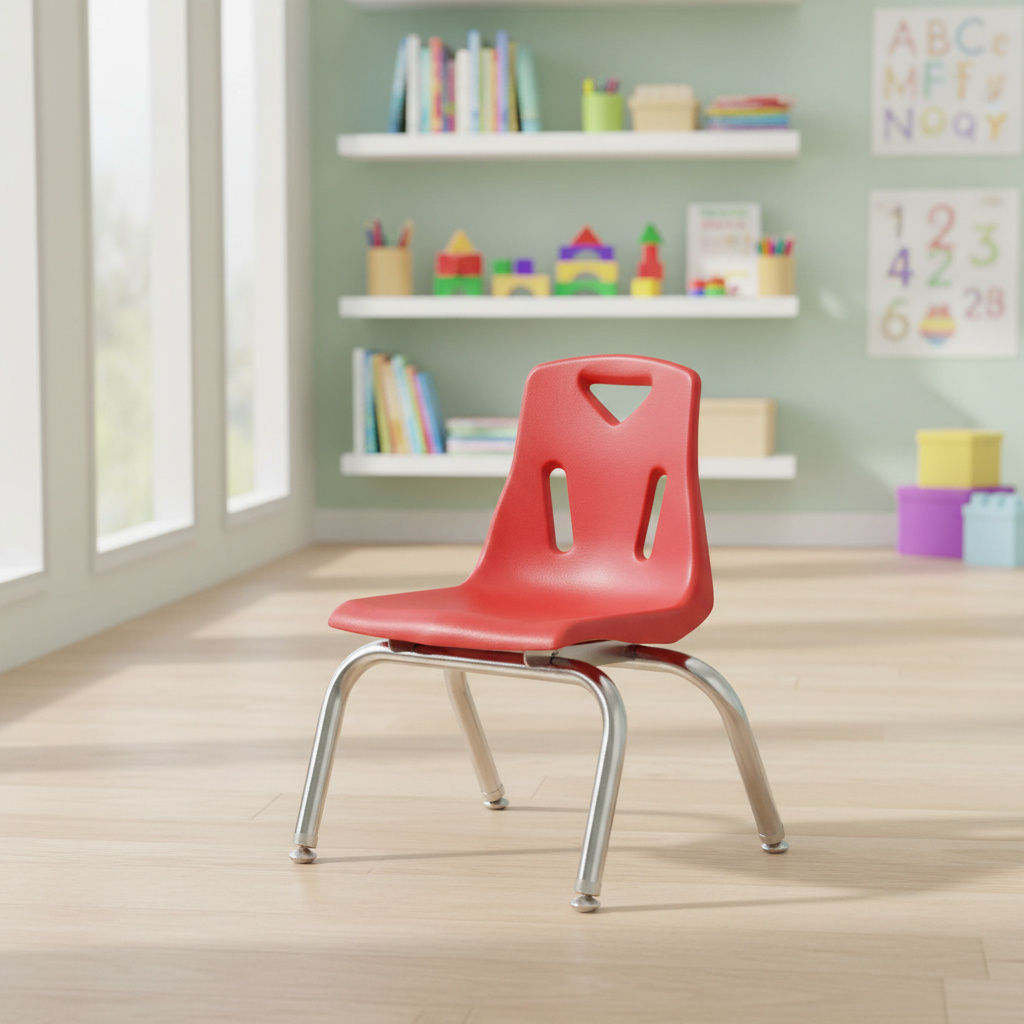 Berries® Red 10" Stacking Chairs