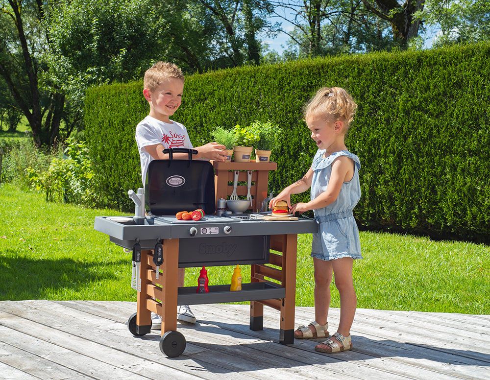 Grande cuisine d'été évolutive pour enfants - Des barbecues comme les grands !