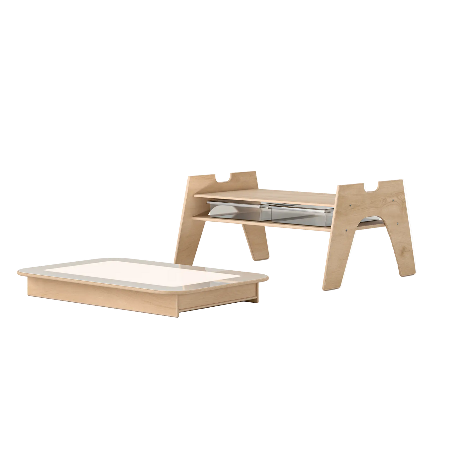 Table lumineuse 2-en-1 – Activités et jeu sensoriel