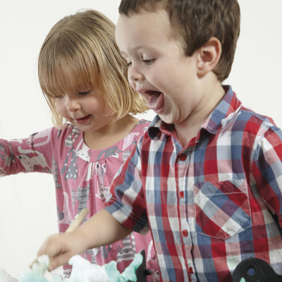Set of cauldrons and concoctions