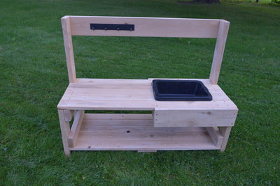 Complete outdoor kitchenette for children