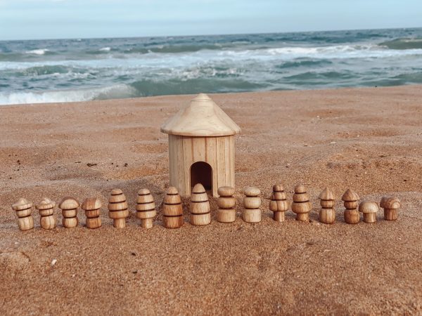 Hutte en bois | Monde miniature