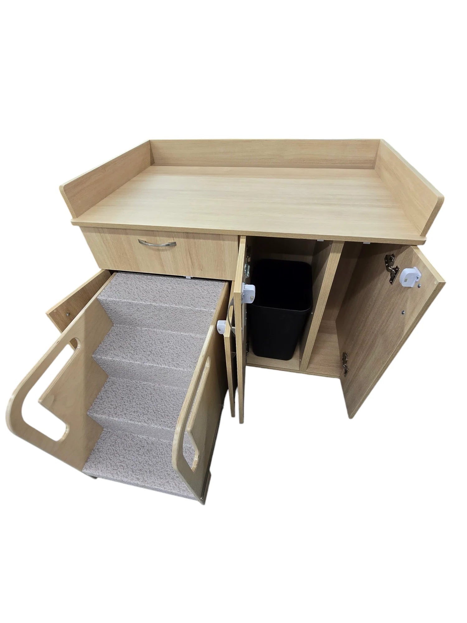 Mobile Changing Table for Daycare/CPE – With Storage and Bin
