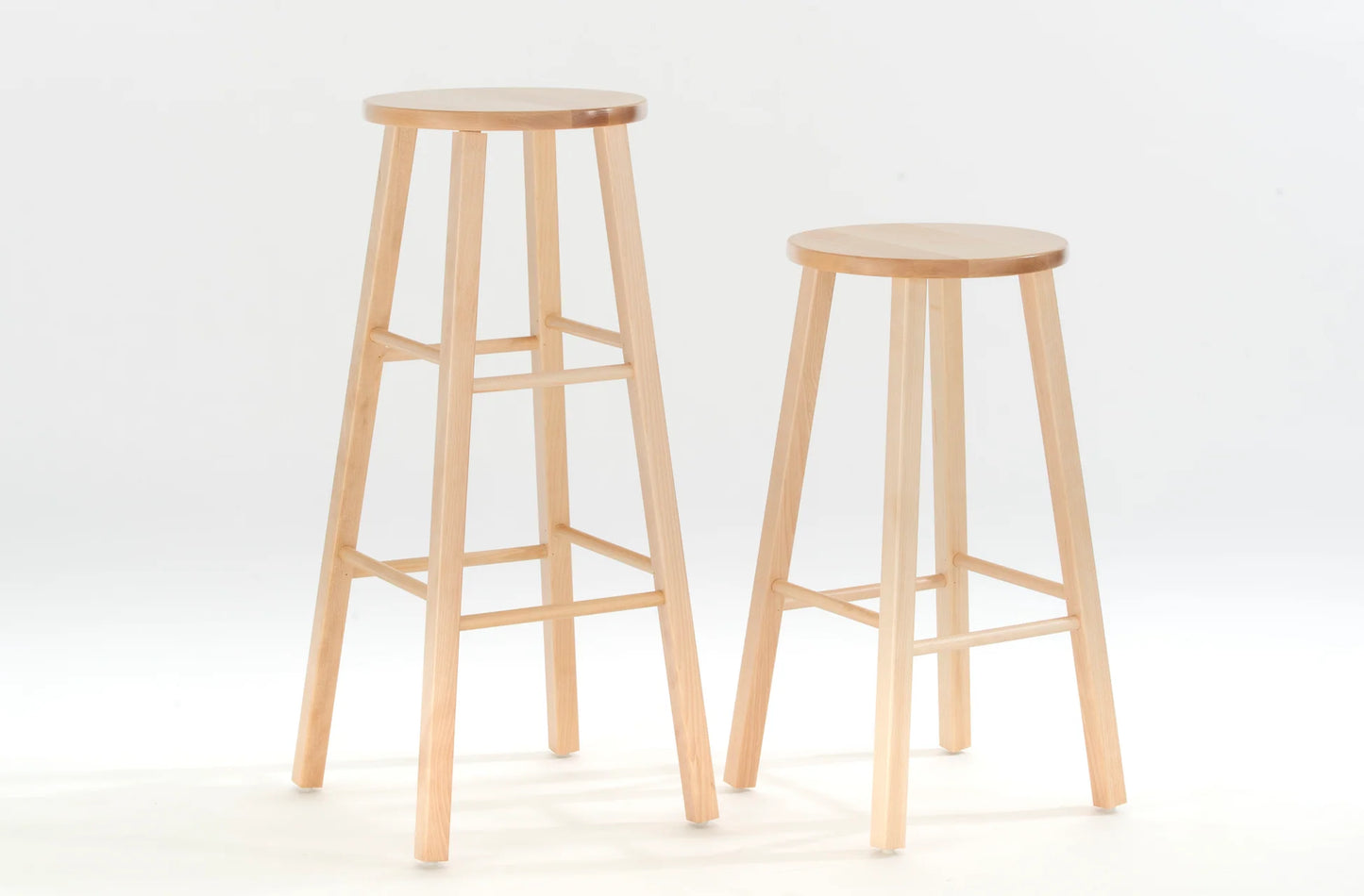 Tabouret scolaire en bois