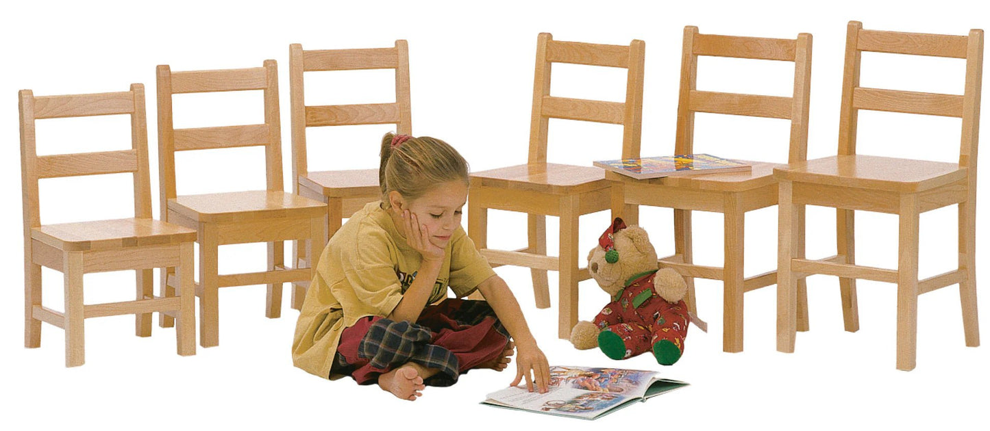 Chaise scolaire en bois pour enfants