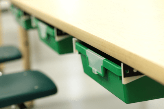 Table Environ Rectangle – Ajustable, robuste et sécuritaire | MityBilt