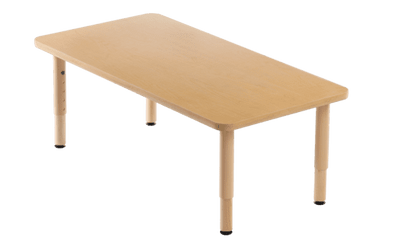 Table Environ Rectangle – Ajustable, robuste et sécuritaire | MityBilt
