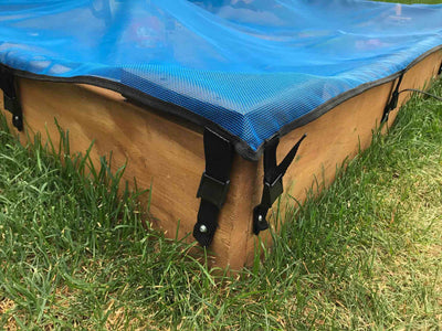 Protective net for sandbox