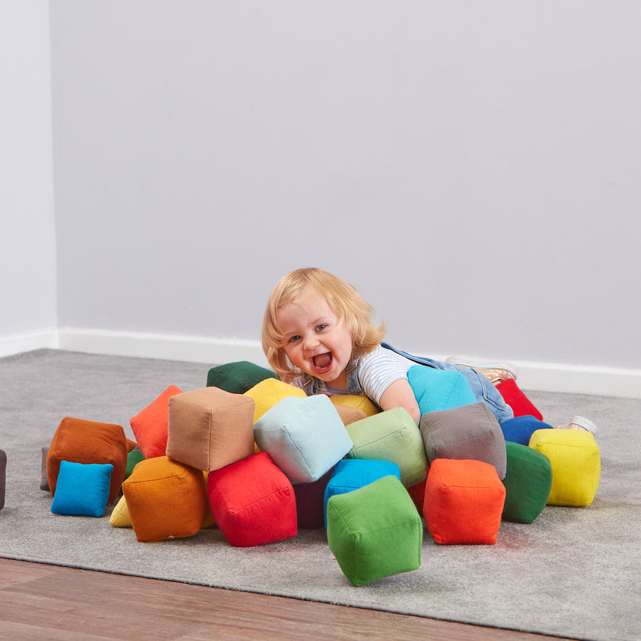 Soft Color Gradient Block Set
