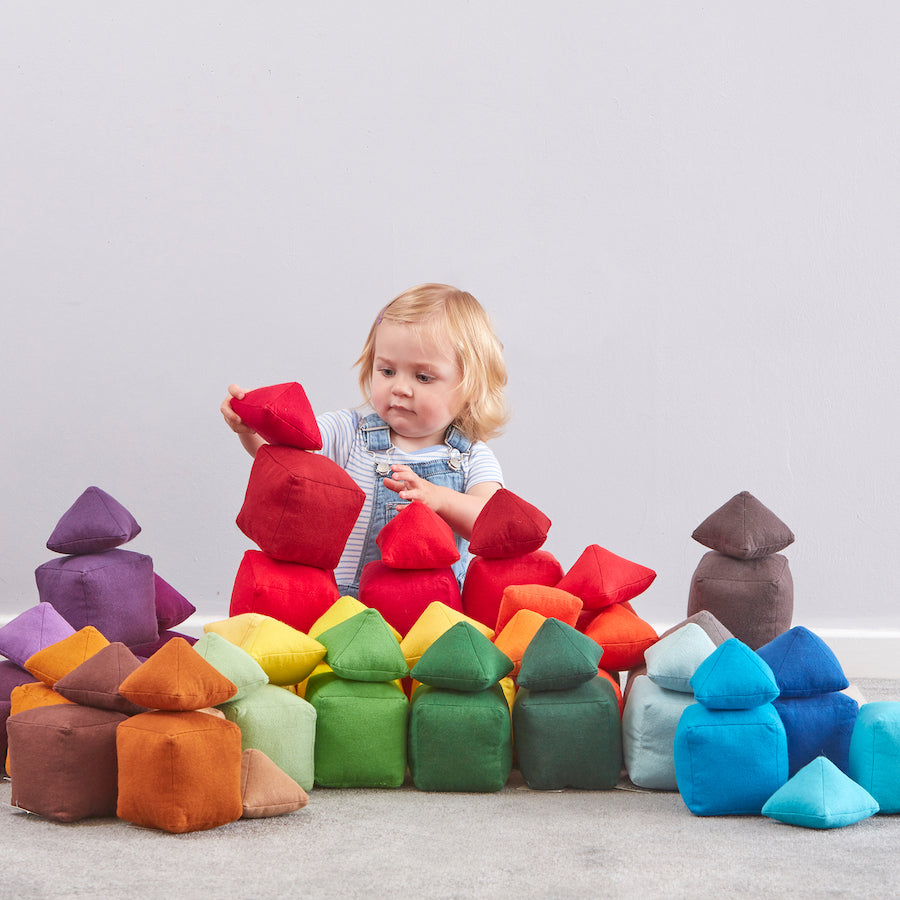 Soft Color Gradient Block Set