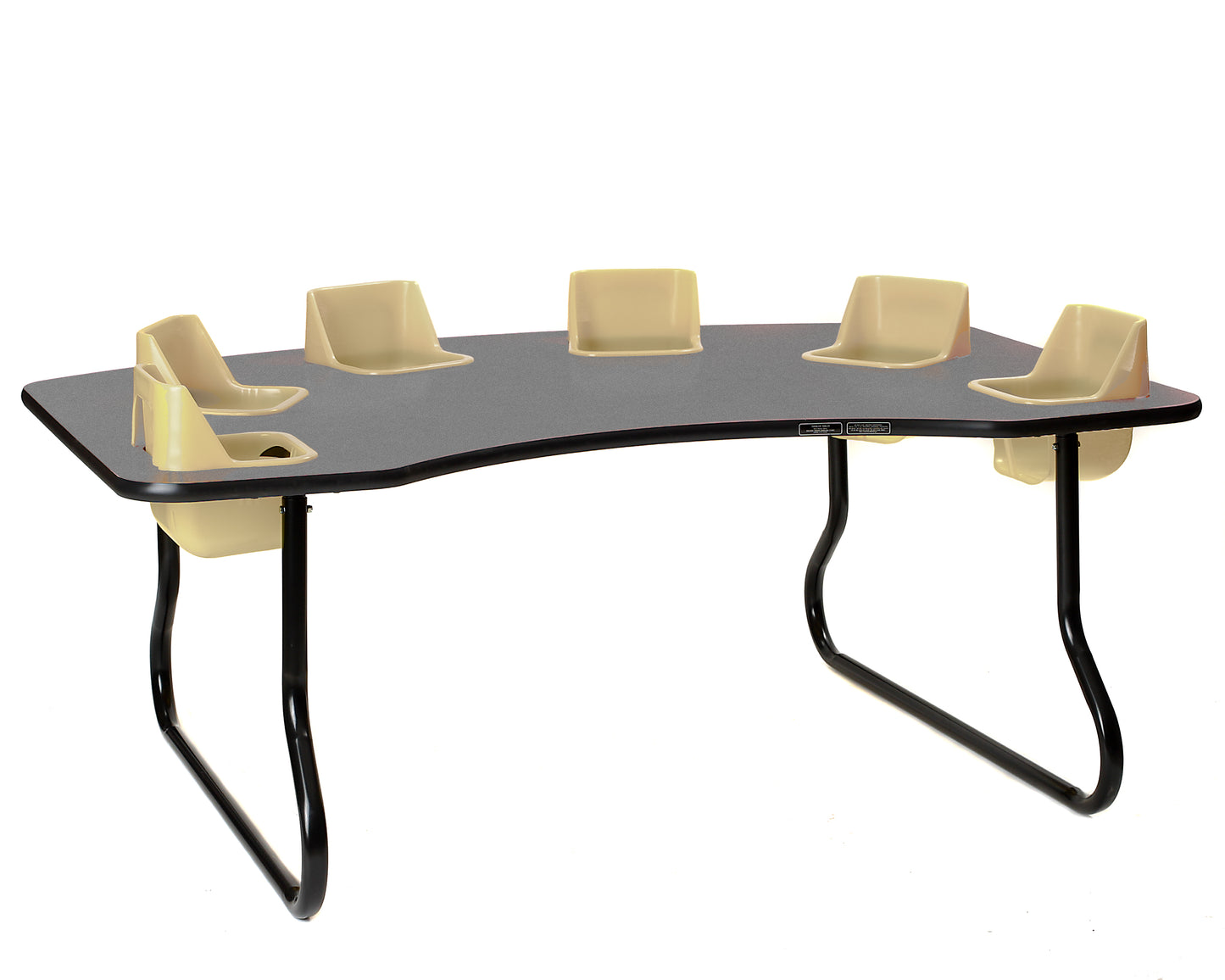 Table pour poupons à 6 places