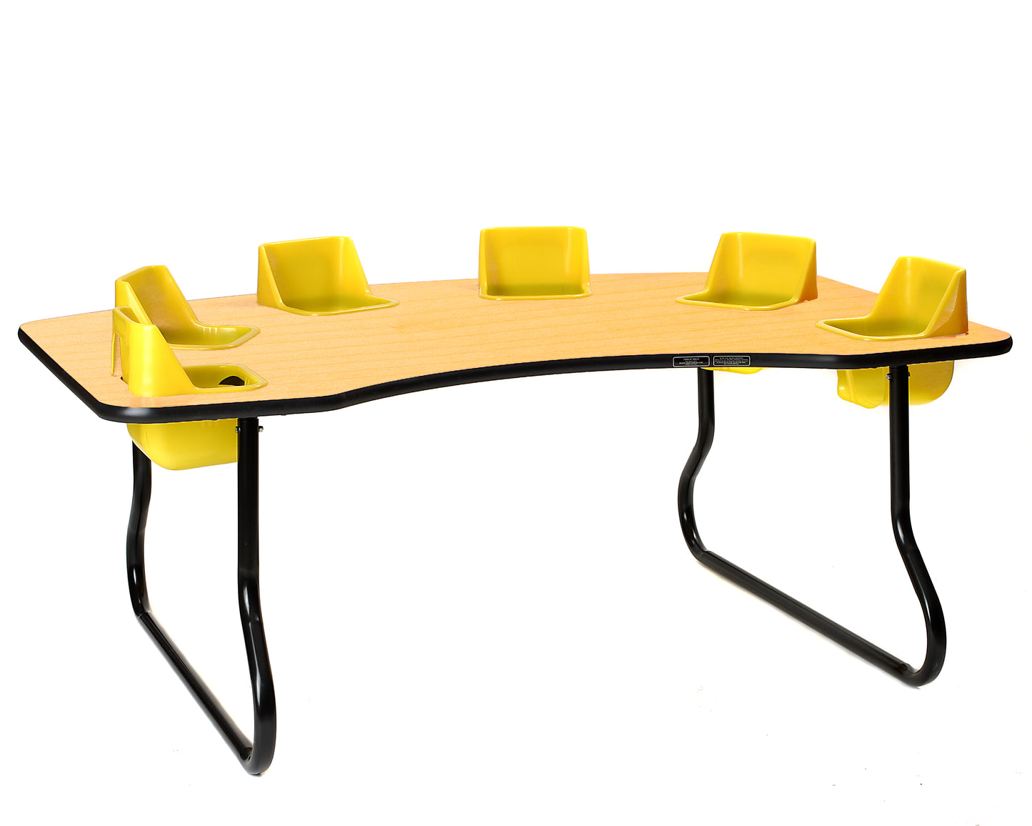 Table pour poupons à 6 places