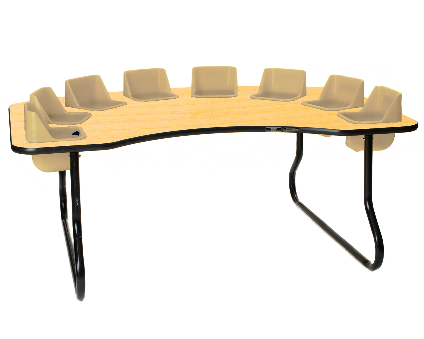 Table pour poupons à 8 places