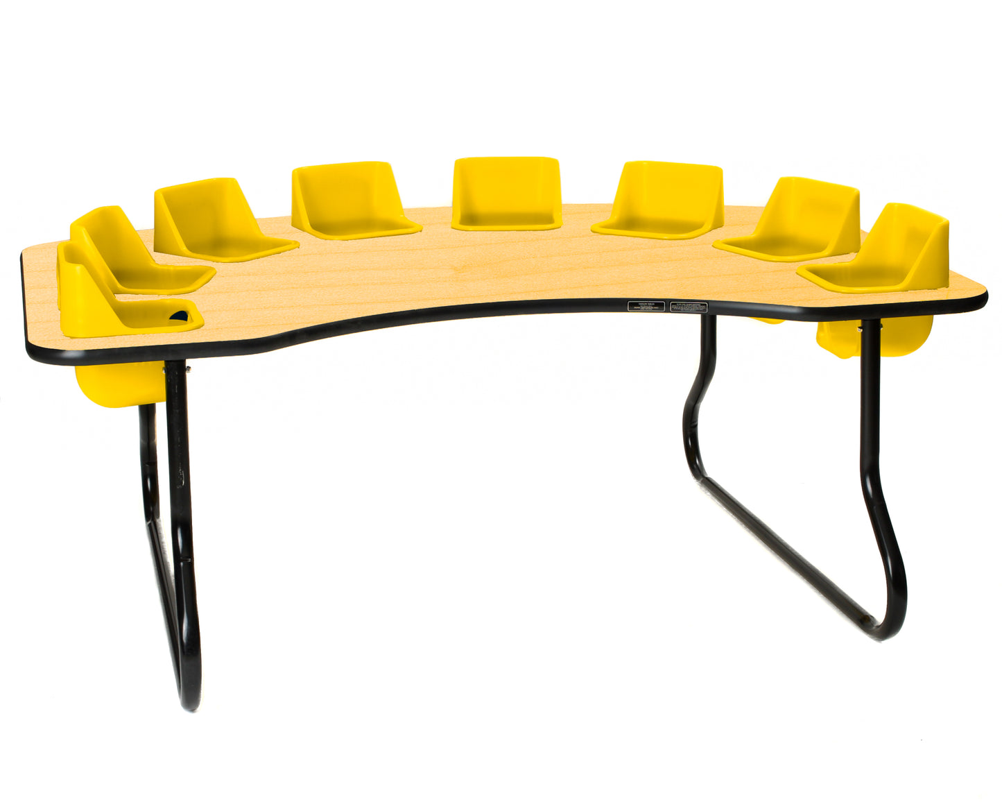 Table pour poupons à 8 places