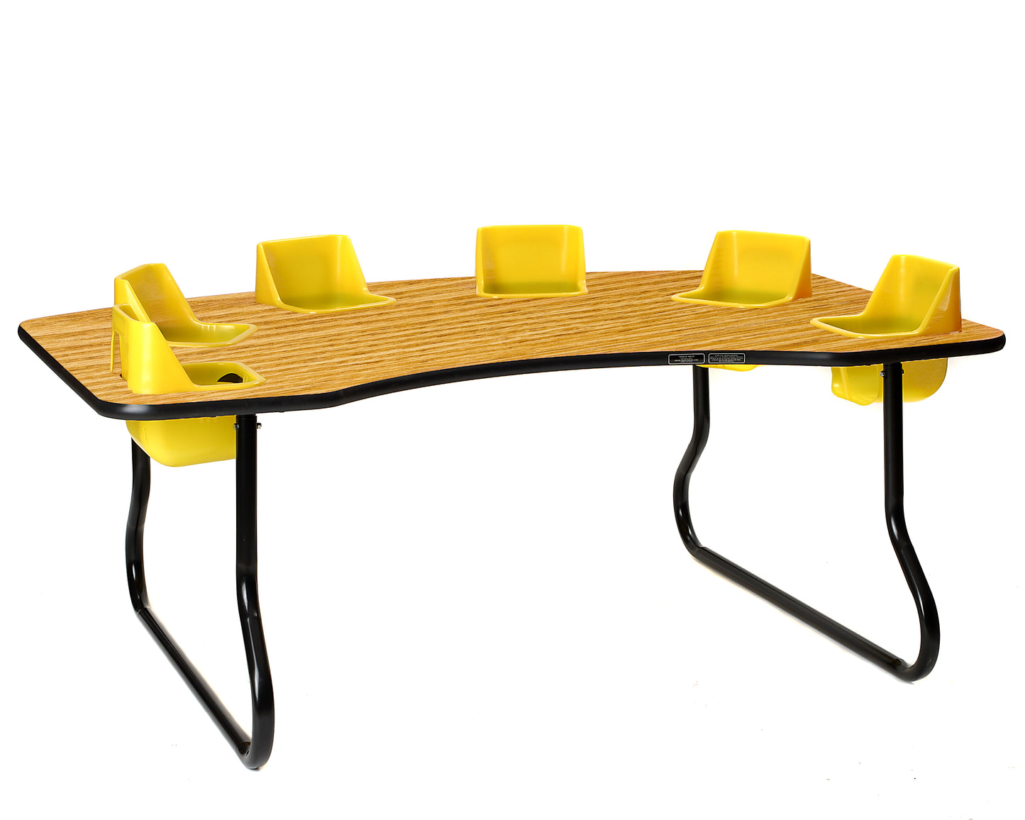 Table pour poupons à 6 places