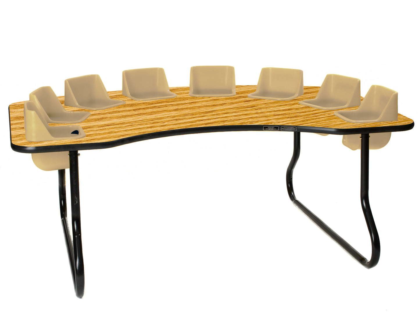 Table pour poupons à 8 places