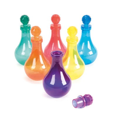 Bouteilles colorées à potion – Ensemble de 5