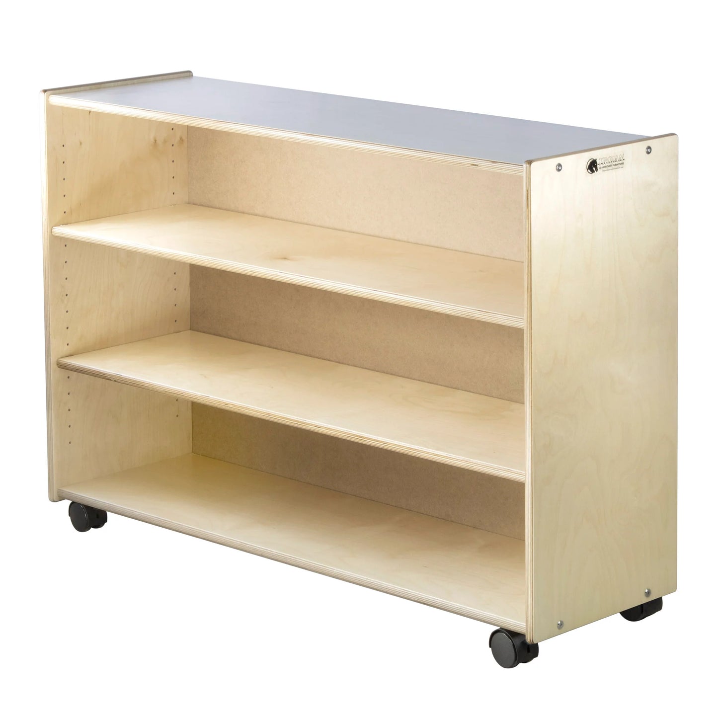 Rangement à 2 tablettes réglables