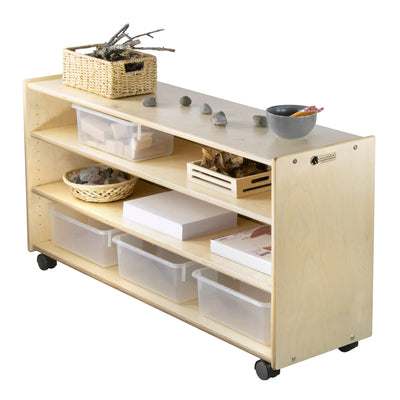 Meuble de rangement - 2 tablettes réglables