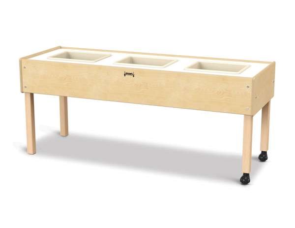 Table sensorielle Jonti-Craft 24" 3 bacs