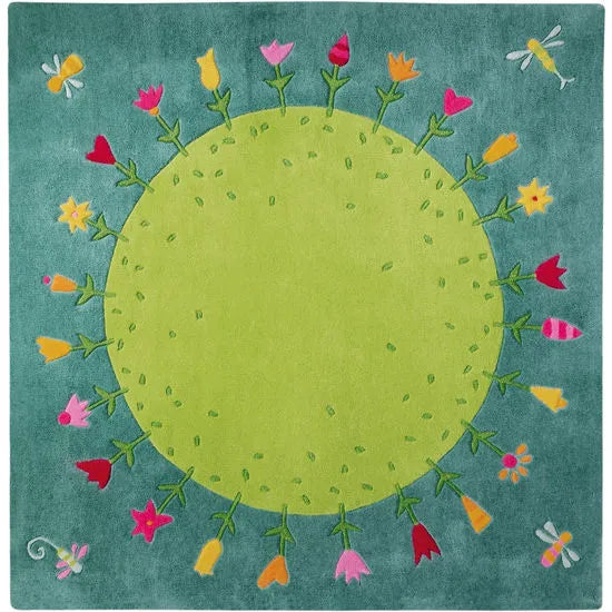 Tapis de jeu rectangle champs