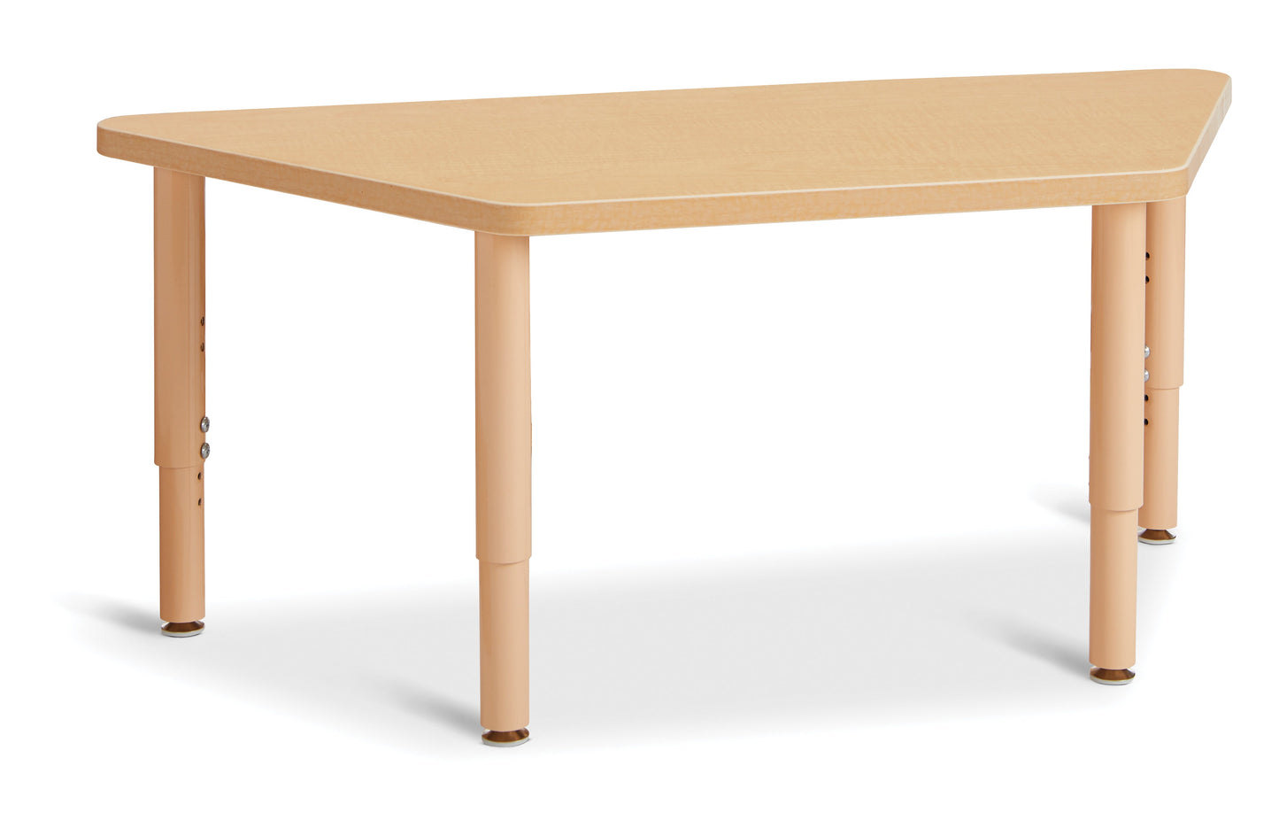 Jonti-Craft Purpose+ Adjustable Height Trapeze Table