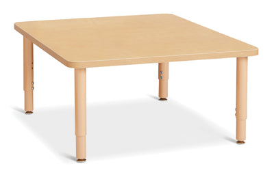 Jonti-Craft Purpose+ Adjustable Height Square Table